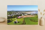 MacFirbis Castle Overlooking Enniscrone Town